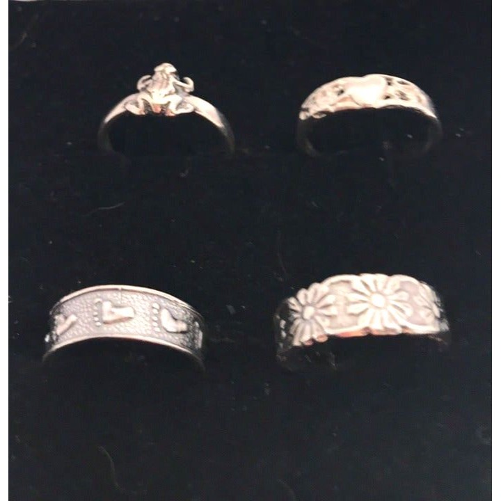 Sterling Silver Toe Rings  Your Choice